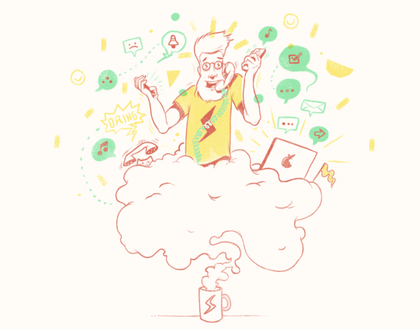 Amédée et ses clients